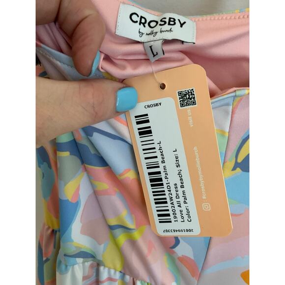 CROSBY Palm Beach Love All Dress NWT size large - Picture 4 of 6